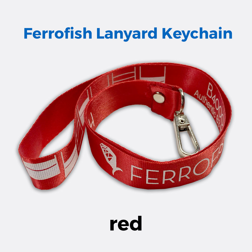 Ferrofish Lanyard Keychain red - Ferrofish Germany GmbH